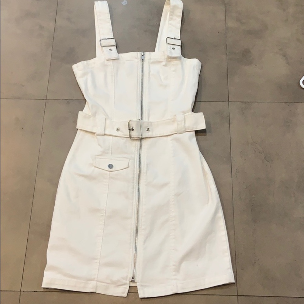 Jean H&M zip up dress